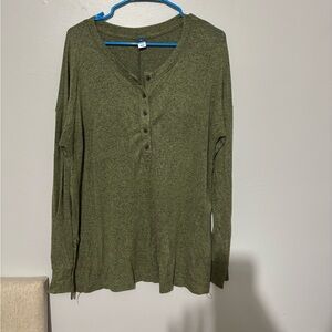 Old Navy Olive Green Top